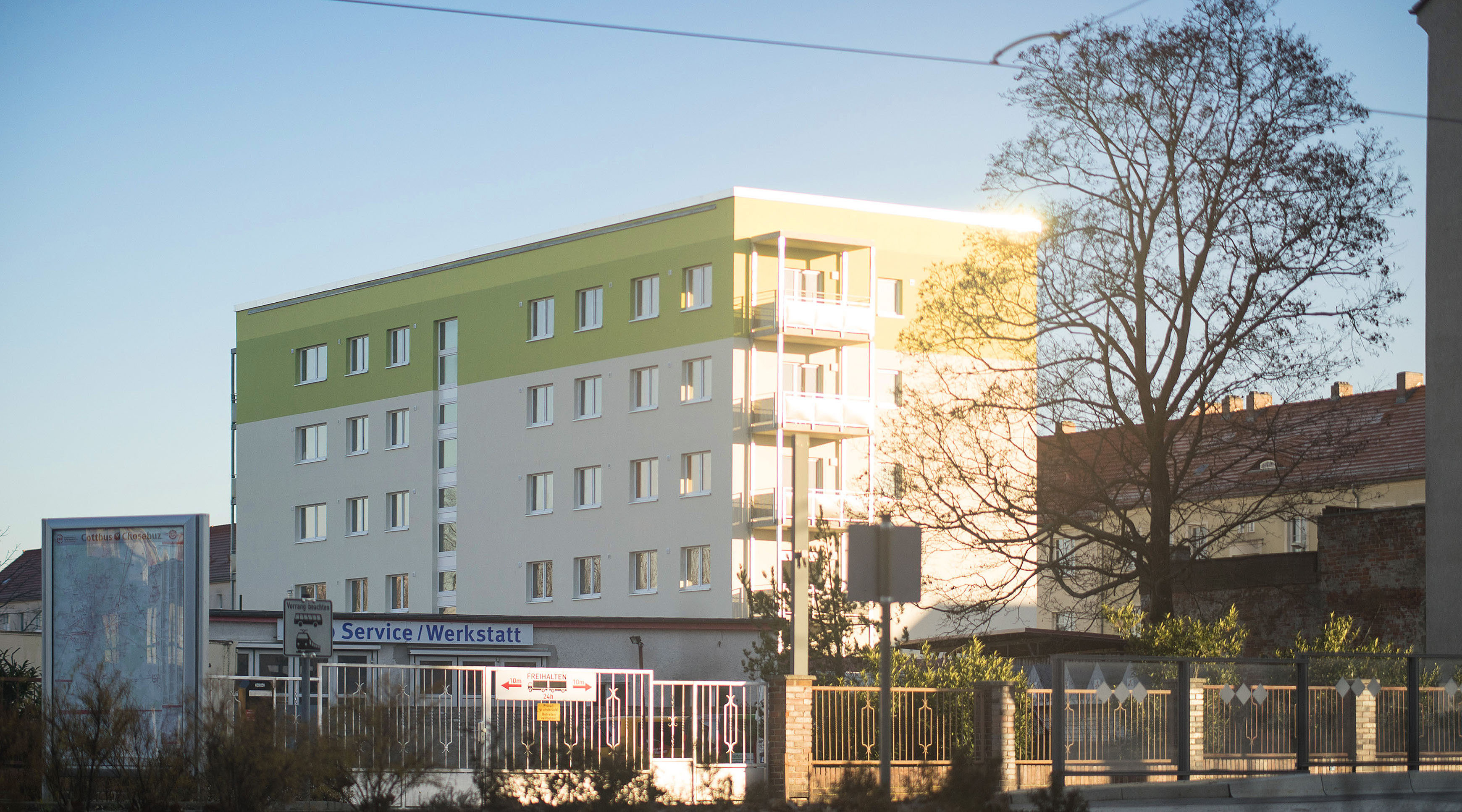 Umbau Verwaltungsgebäude zum Wohnhaus eG Wohnen